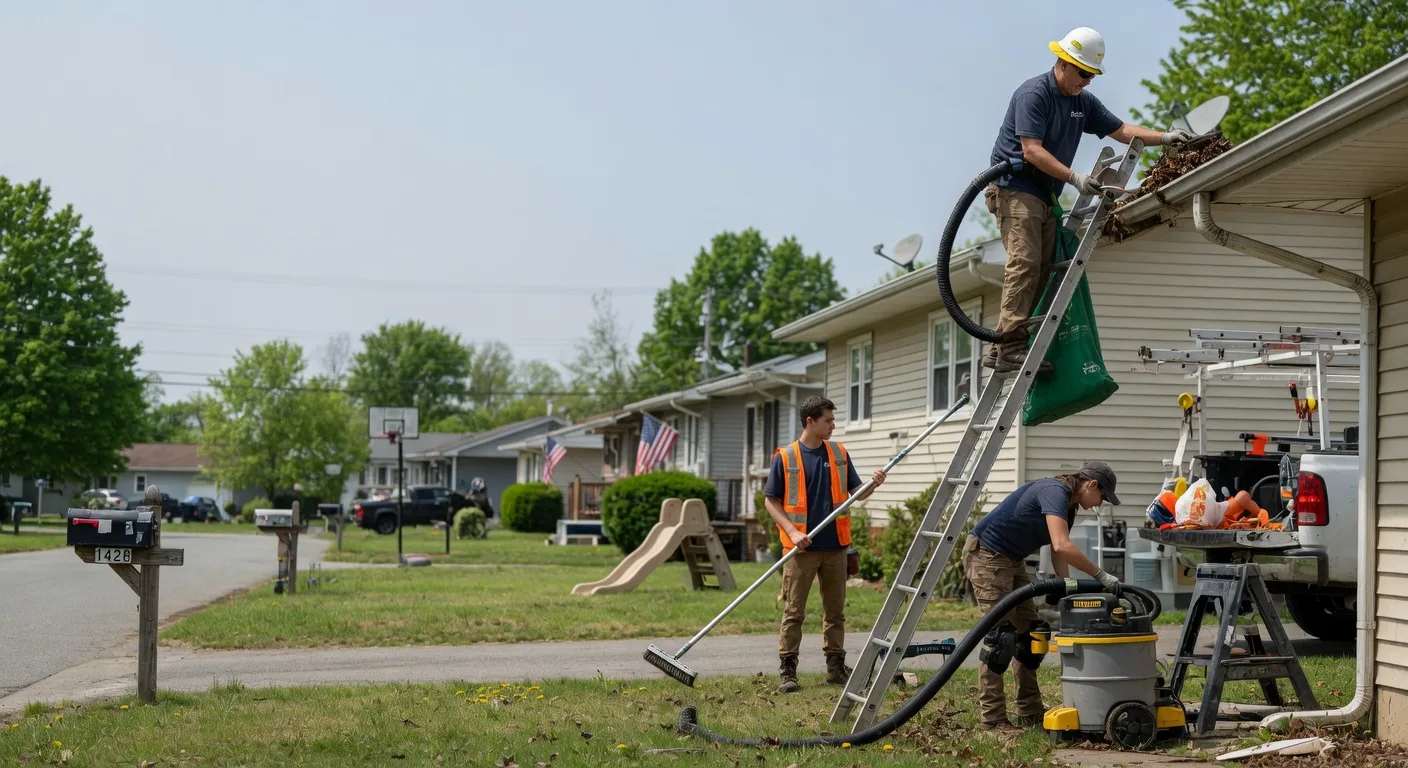 Gutter Installation in Louisville, IL near me